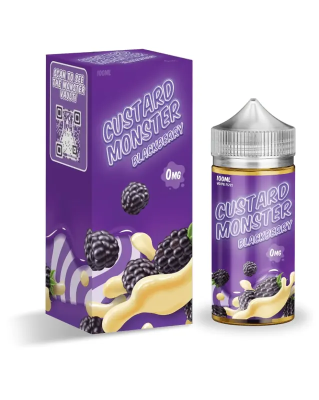 BLACKBERRY CUSTARD MONSTER 100ML