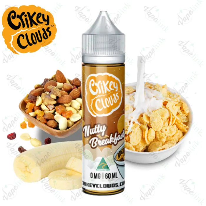 Crikey Clouds | Desserts Range | Nutty Breakfast 60ml