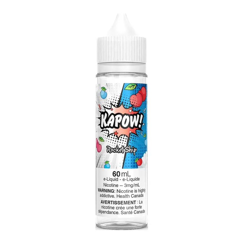 Kapow Freebase E-Liquid – Rocket Ship 60ml