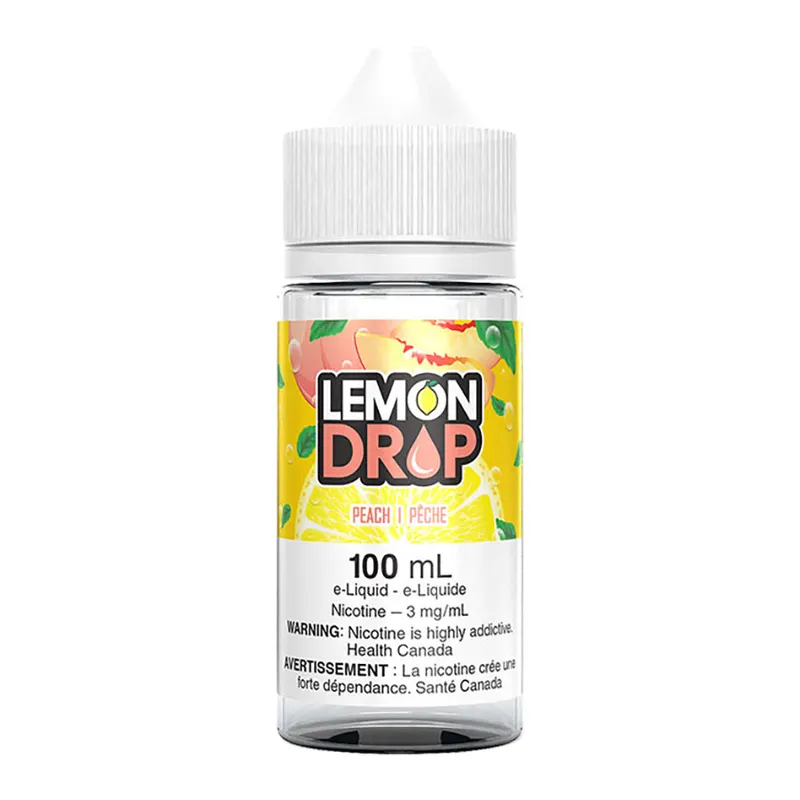 Lemon Drop Freebase E-Liquid – Peach 100ml