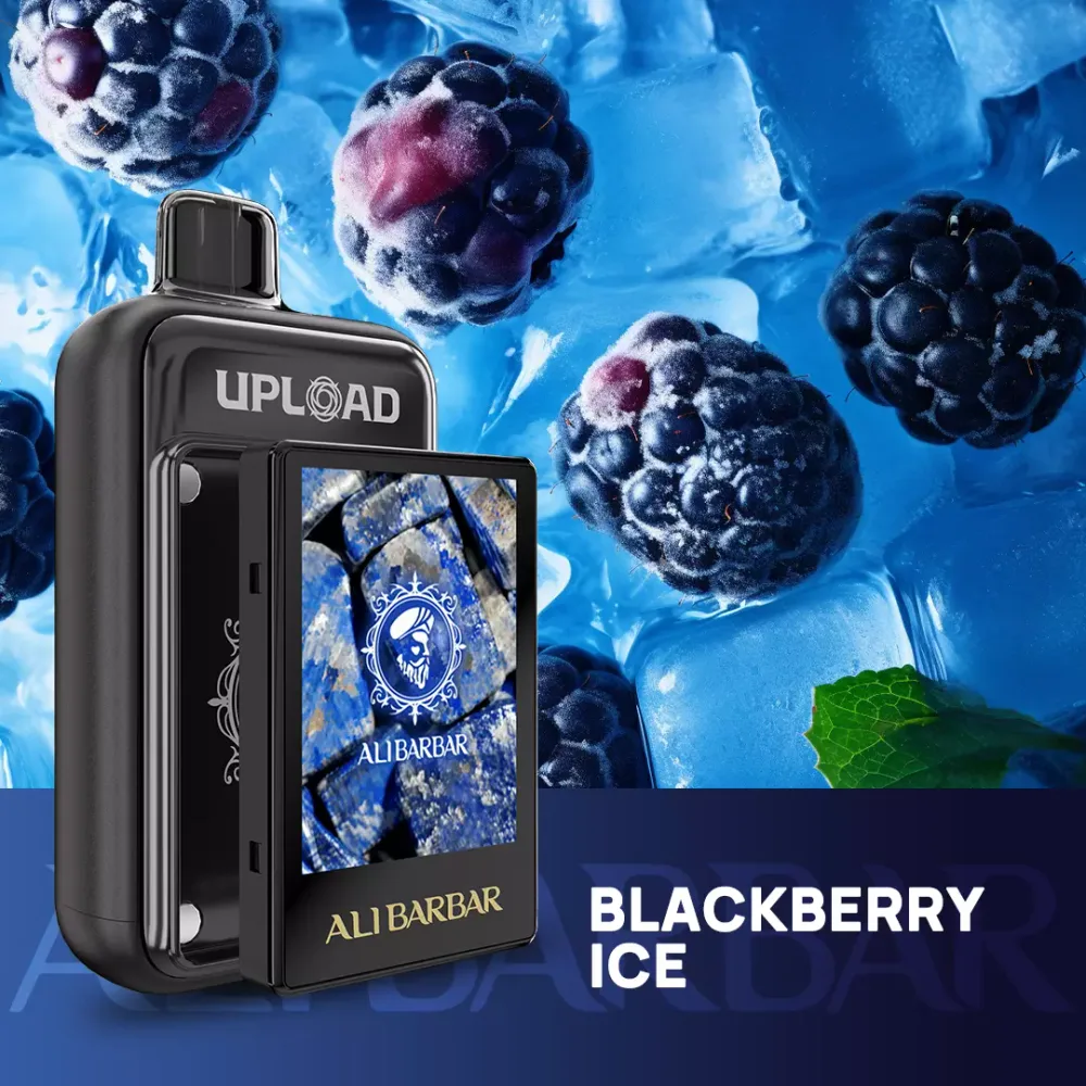ALIBARBAR UPLOAD 25000 PUFFS – Blackberry Ice