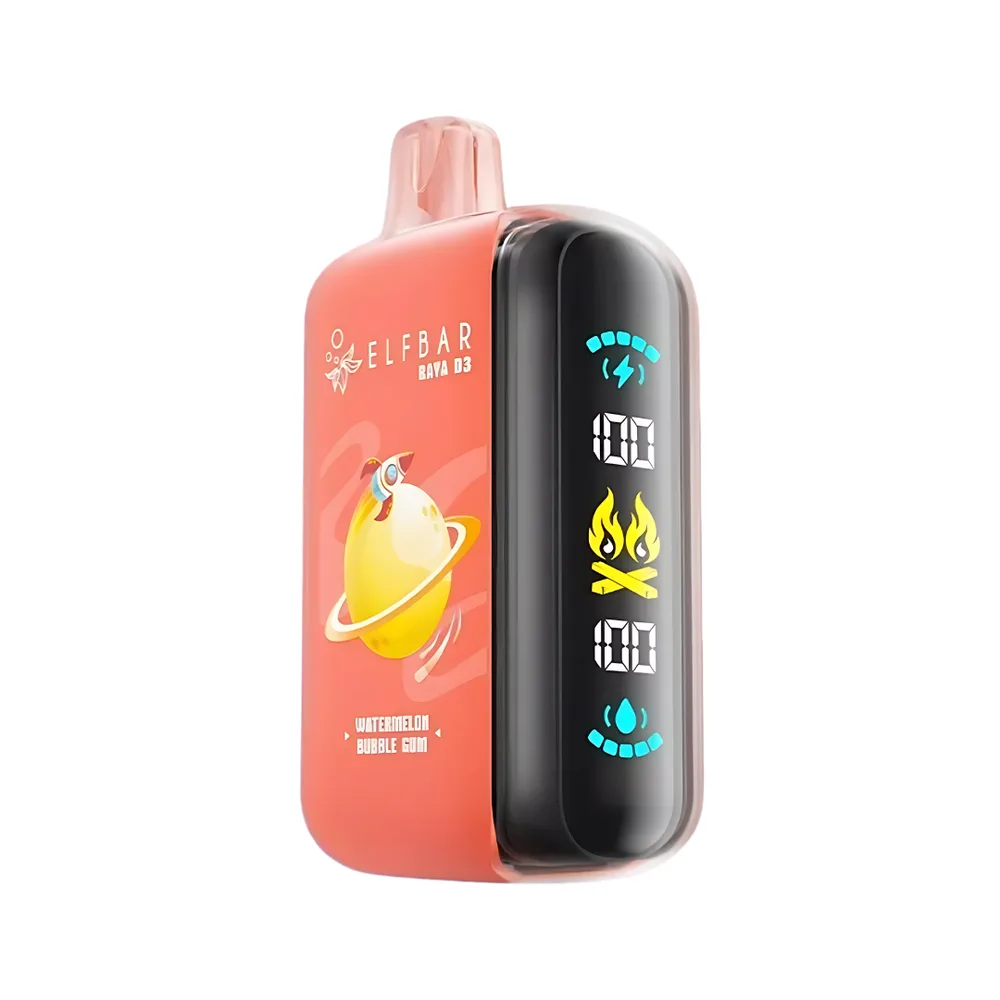 Elf Bar Raya D3 - Watermelon Bubble Gum